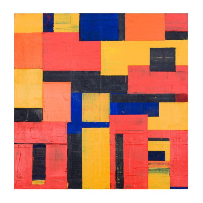 P0414, Mathias Strecker, Acrylic on canvas