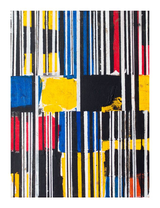 P0614, Mathias Strecker, Acrylic on canvas